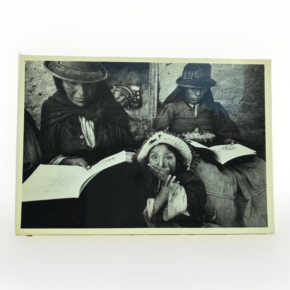 Ken Heyman Adult Education Class Peru 1965 ICP Exhibit Postcard